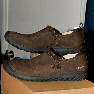 JSport Women's Alice Cozy Faux Fur Slip On Shoes